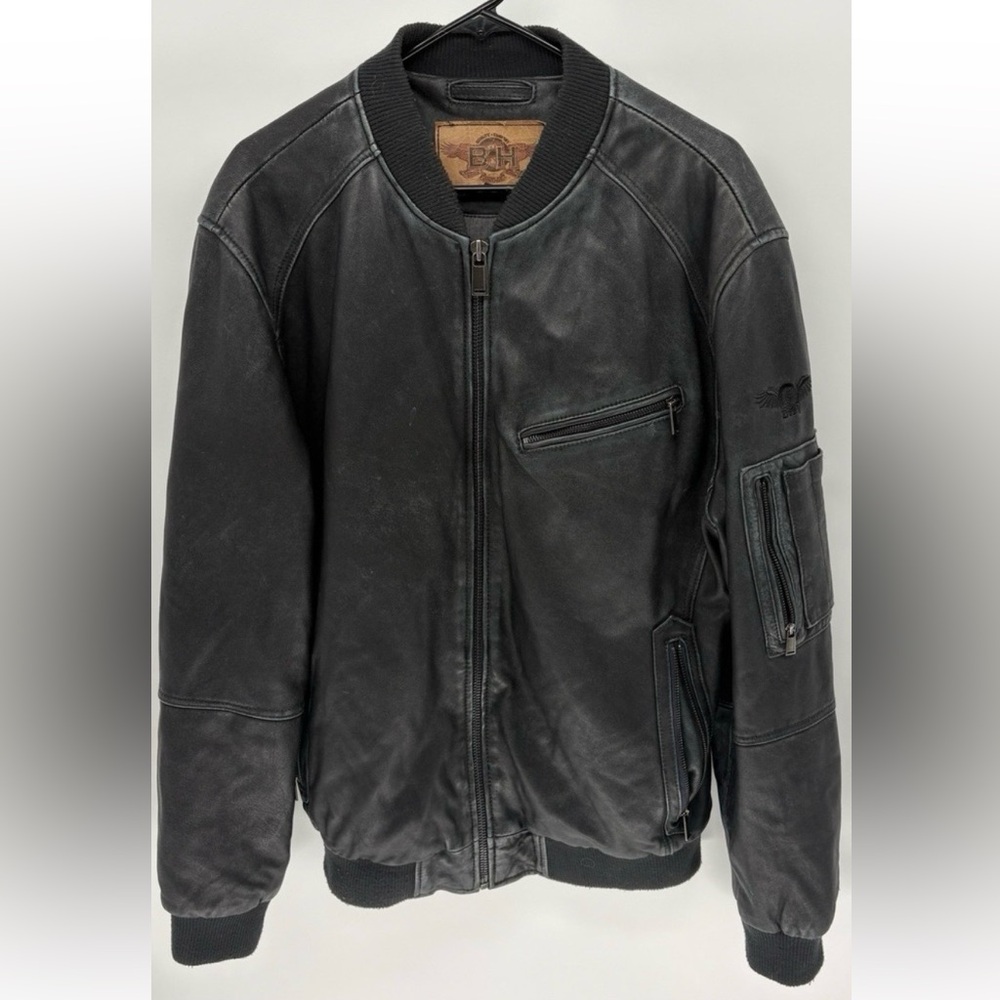 Men's Black Bomber Jacket